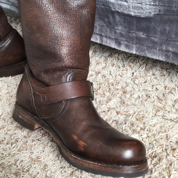 Frye Veronica Slouch Riding Boots - Picture 2 of 7